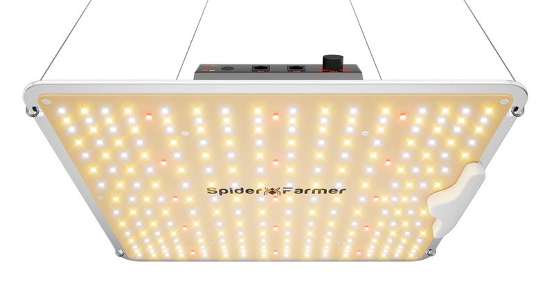 Spider Farmer SF1000 full-spectrum LED grow light panel